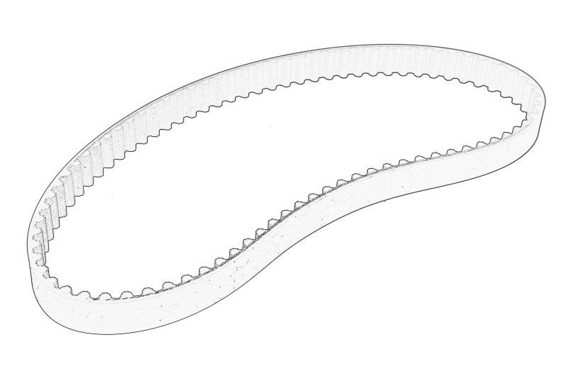 Pasek rozrządu OE YAMAHA 6AH462410000