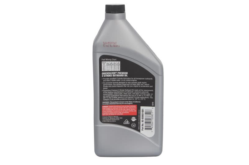 Olej do silników 2T QUICKSILVER QUICKSILVER 2T 1L PREM