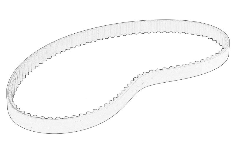 Pasek rozrządu OE YAMAHA 6C5462410000