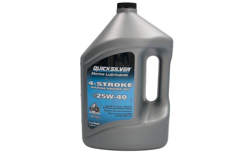 Olej do silników 4T QUICKSILVER QUICKSILVER 25W40 4L M