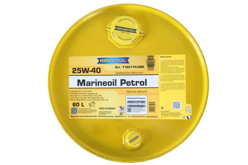 Olej do silników 4T RAVENOL RAV 25W40 SYNTETYK 60L